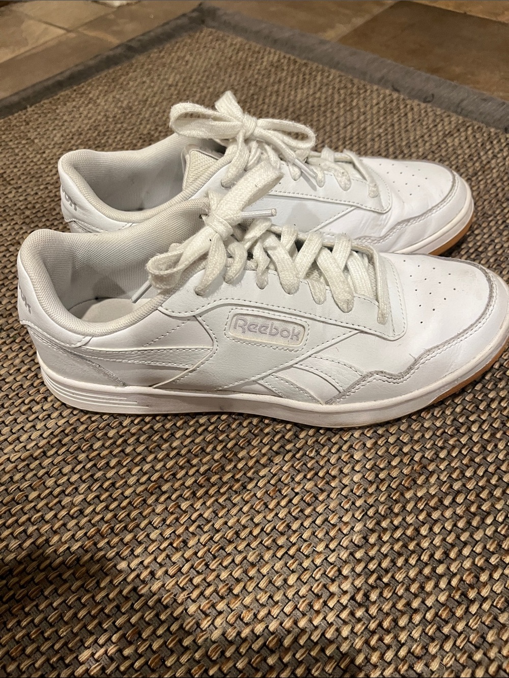 Reebok Leather Low-Top Sneakers